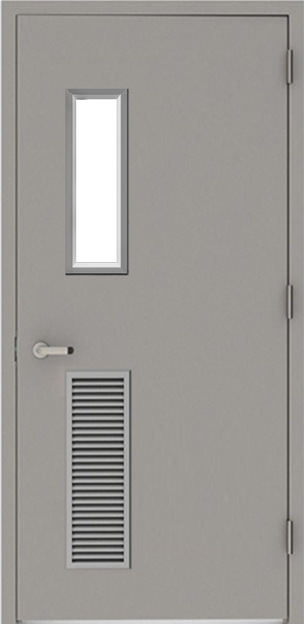 heavy steel security doors